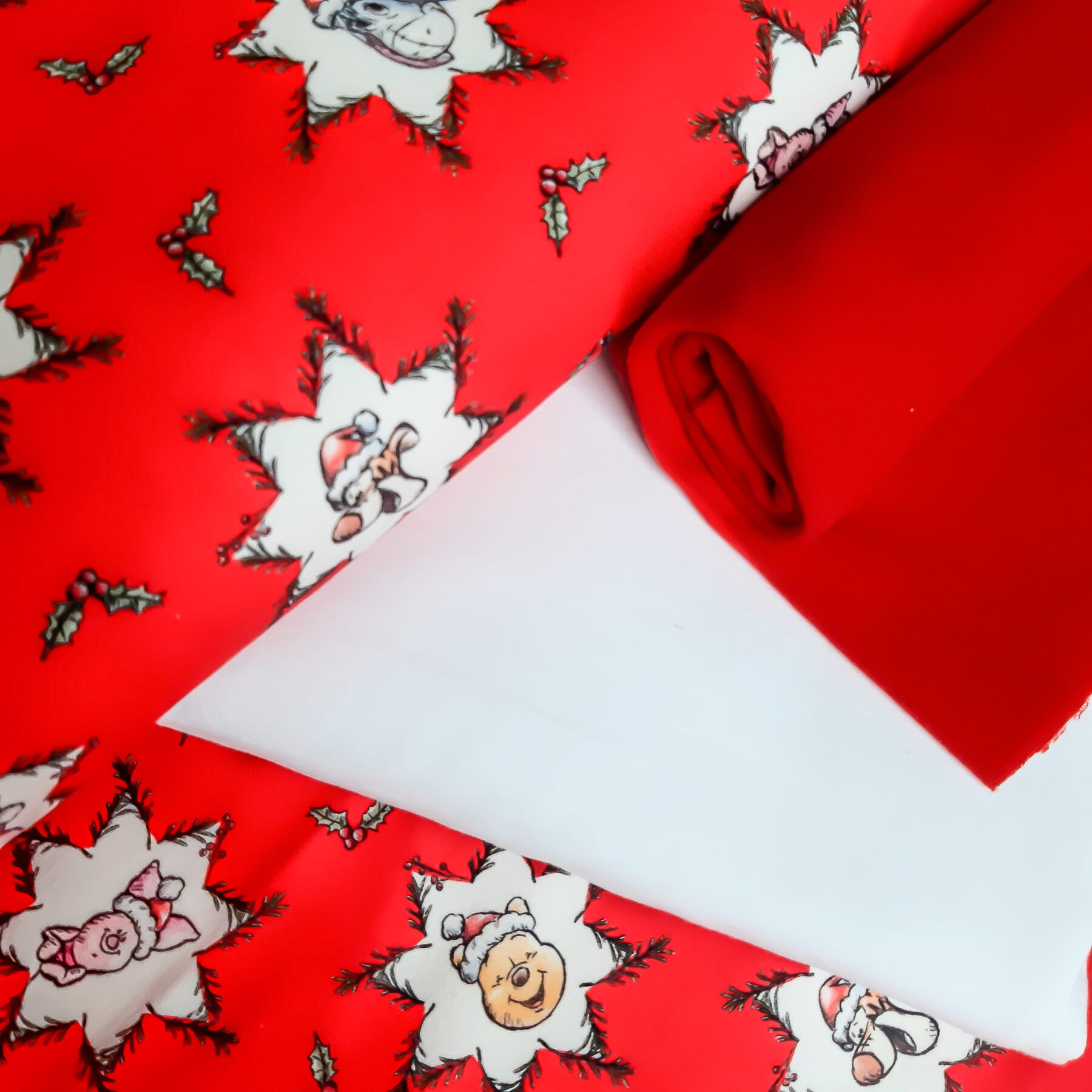 French Terry Winnie Pooh & Friends Christmas – Bild 2